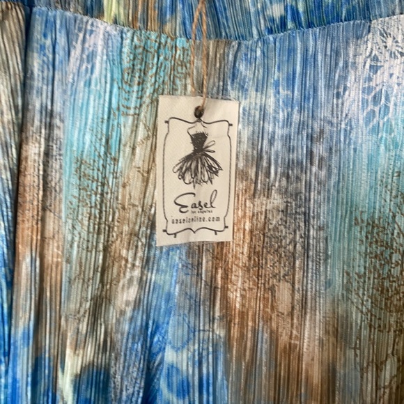 NWT- Women’s Wide Leg Pleated Pull On Bodre Pant - Picture 5 of 5